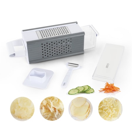 Commercial Chef Multipurpose Kitchen Slicer & Grater, Multi-Purpose Vegetable Slicer CH1512